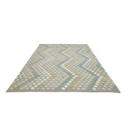 Tappeto Kilim Afghanistan 207x294 Azzurro Turch