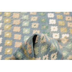 Tappeto Kilim Afghanistan 207x294 Azzurro Turch