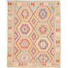 Tappeto Kilim Afghanistan 155x193 Giallo Crema