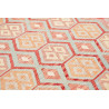 Tappeto Kilim Afghanistan 203x295 Rosa Celeste