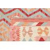 Tappeto Kilim Afghanistan 203x295 Rosa Celeste