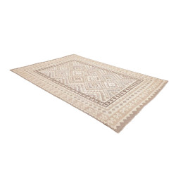 Tappeto Kilim Afghanistan 201x291 Crema Beige M