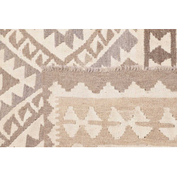 Tappeto Kilim Afghanistan 201x291 Crema Beige M
