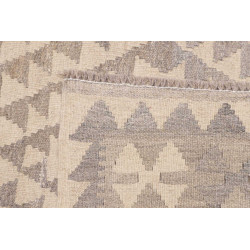Tappeto Kilim Afghanistan 152x201 Crema Grigio
