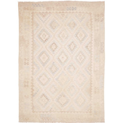 Tappeto Kilim Afghanistan 209x290 Beige Crema A