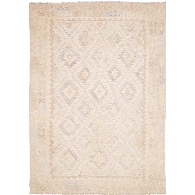 Tappeto Kilim Afghanistan 209x290 Beige Crema A