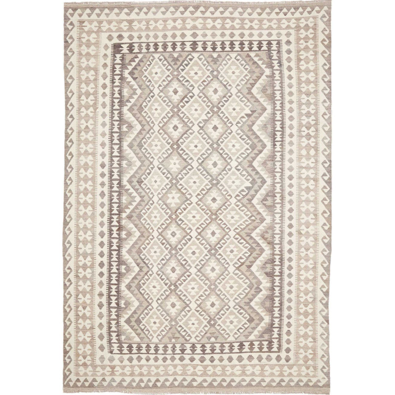 Tappeto Kilim Afghanistan 205x294 Beige Crema M