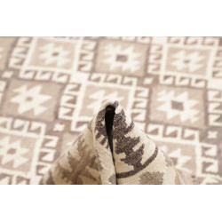 Tappeto Kilim Afghanistan 205x294 Beige Crema M