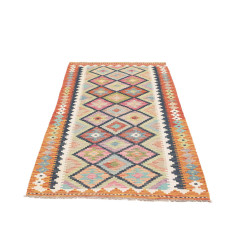 Tappeto Kilim Afghanistan 100x195 Terracotta Ar