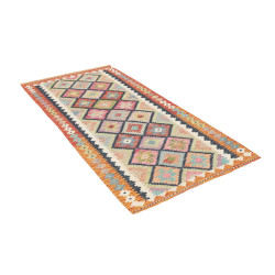Tappeto Kilim Afghanistan 100x195 Terracotta Ar