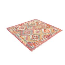 Tappeto Kilim Afghanistan 150x148 Multicolore T