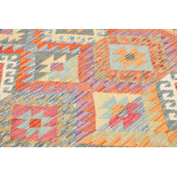 Tappeto Kilim Afghanistan 150x148 Multicolore T