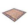 Tappeto Kilim Afghanistan 151x149 Blu Scuro Ara