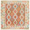 Tappeto Kilim Afghanistan 150x150 Crema Beige A