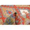 Tappeto Kilim Afghanistan 149x154 Rosso Arancio