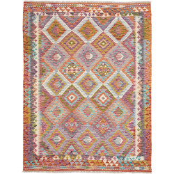 Rug Kilim Afghanistan 151x198 Vibrant Multicolo