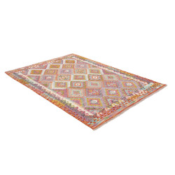 Rug Kilim Afghanistan 151x198 Vibrant Multicolo