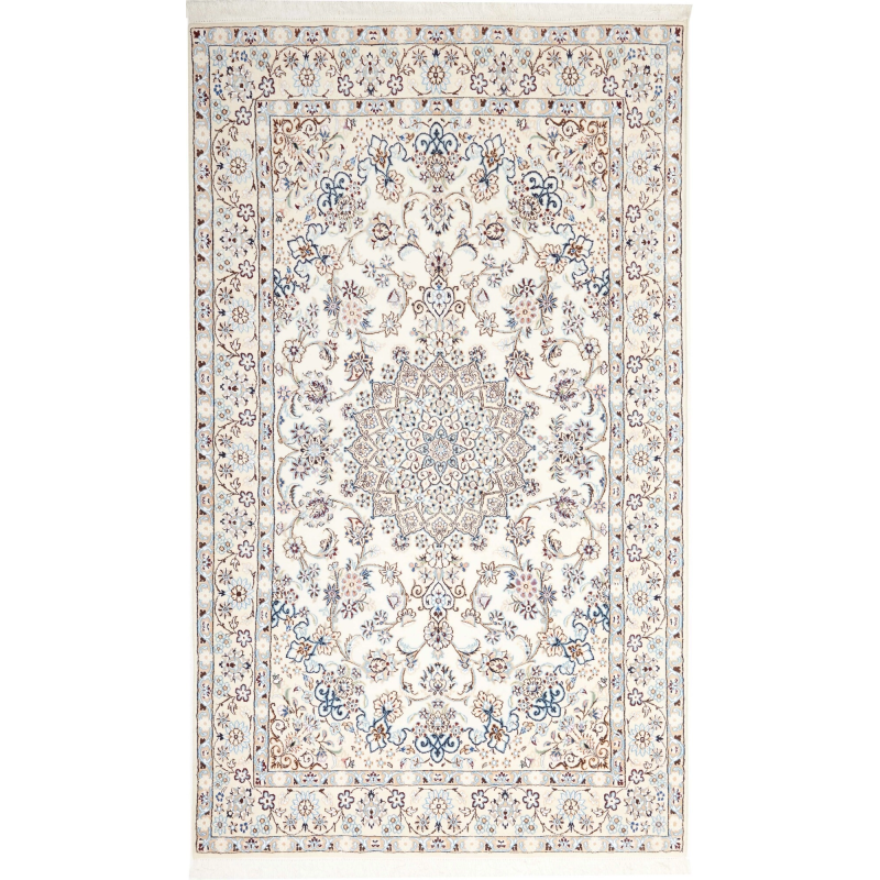 Nain 9la 128x215 Cm Nain 9la, Persia, Hand-carded Wool And