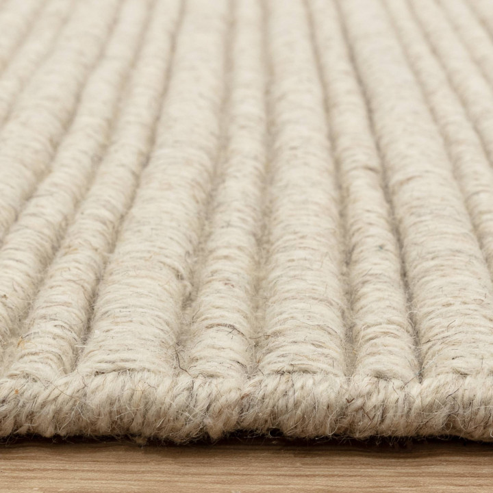 Rug Ravine plain cream 160x230 cm