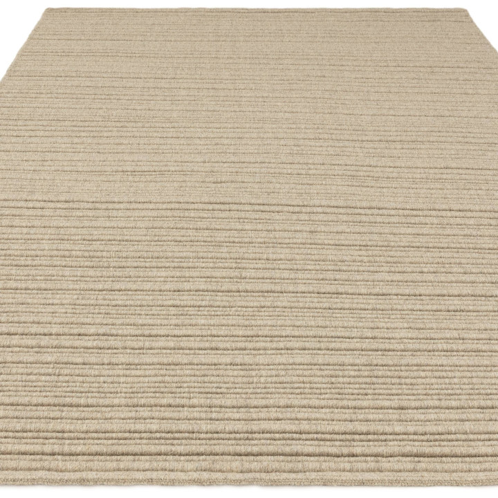 Rug Ravine plain beige sand 200x290 cm