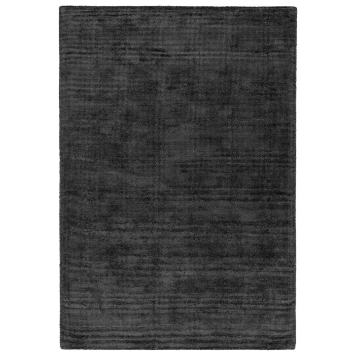 Tappeto Reko tinta unita grigio scuro 100x150 cm