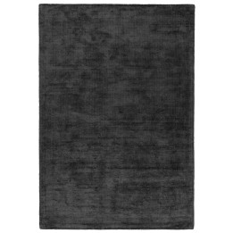 Rug Reko plain dark grey silver 120x170 cm
