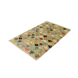 Tappeto Gabbeh Marrakech Pakistan 93x151 Verde