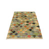 Tappeto Gabbeh Marrakech Pakistan 93x151 Verde