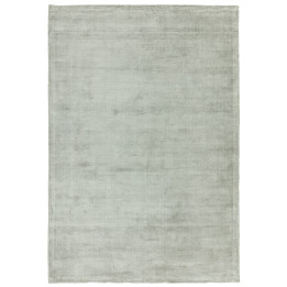 Tappeto Reko tinta unita grigio argento 200x300