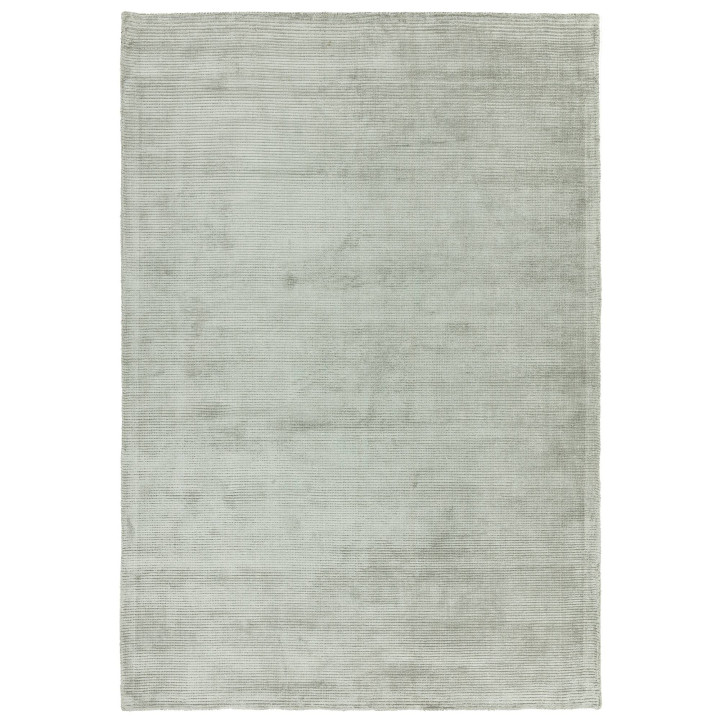 Tappeto Reko tinta unita grigio argento 200x300