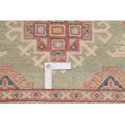 Tappeto Kazak Afghanistan 100x146 Verde Salvia