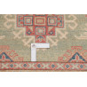 Tappeto Kazak Afghanistan 100x146 Verde Salvia