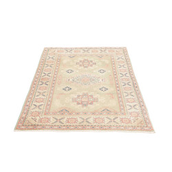 Tappeto Kazak Afghanistan 99x138 Verde Salvia
