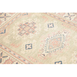 Tappeto Kazak Afghanistan 99x138 Verde Salvia