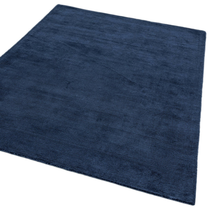 Tappeto Reko tinta unita blu 120x170 cm