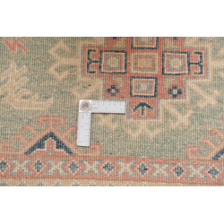 Tappeto Kazak Afghanistan 99x138 Verde Salvia