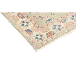 Tappeto Kazak Afghanistan 99x147 Verde Salvia