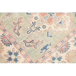 Tappeto Kazak Afghanistan 99x147 Verde Salvia