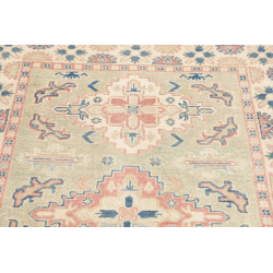 Tappeto Kazak Afghanistan 99x147 Verde Salvia