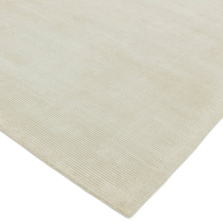 Rug Reko plain light beige cream 120x170 cm
