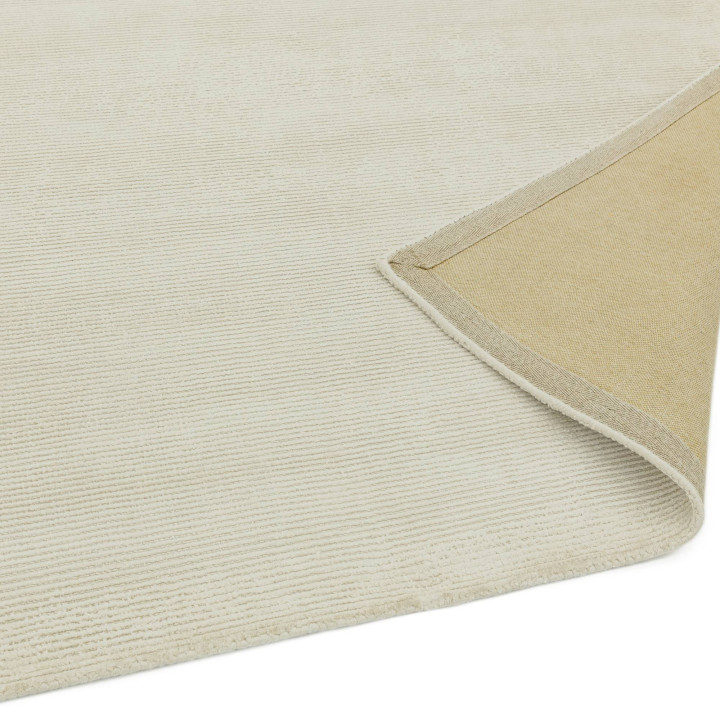 Tappeto Reko tinta unita beige chiaro e crema 12