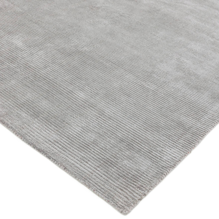 Tappeto Reko tinta unita grigio chiaro 100x150 c