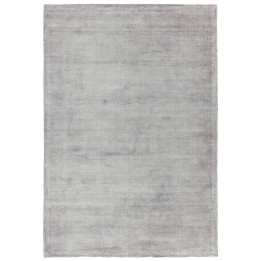 Tappeto Reko tinta unita grigio argento 160x230