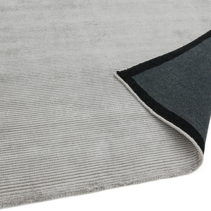 Rug Reko plain silver grey 160x230 cm