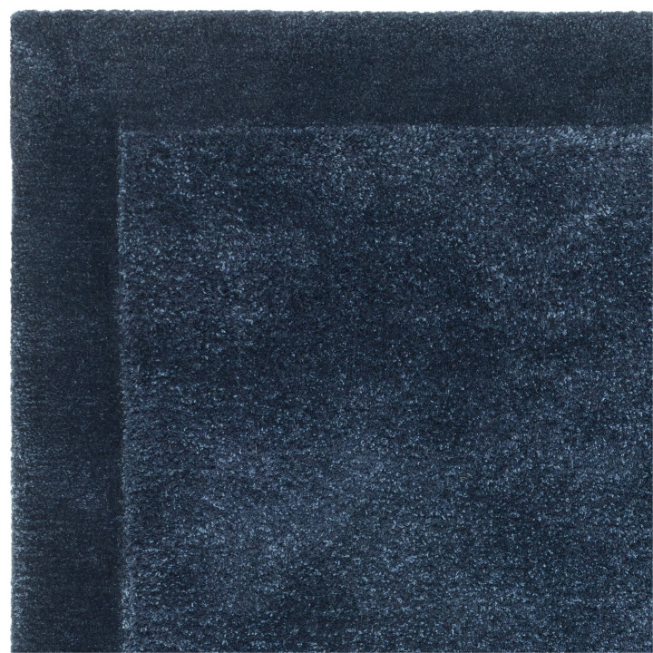Rug Rise plain dark blue 200x290 cm