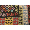 Kilim 201x289 Cm Kilim Afgano In Lana Cardata A Mano