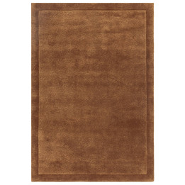 Tappeto Rise tinta unita rame e arancio 200x290