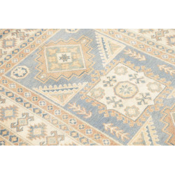 Tappeto Kazak Afghanistan 104x145 Blu Cielo