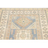 Tappeto Kazak Afghanistan 104x145 Blu Cielo
