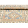 Tappeto Kazak Afghanistan 104x145 Blu Cielo